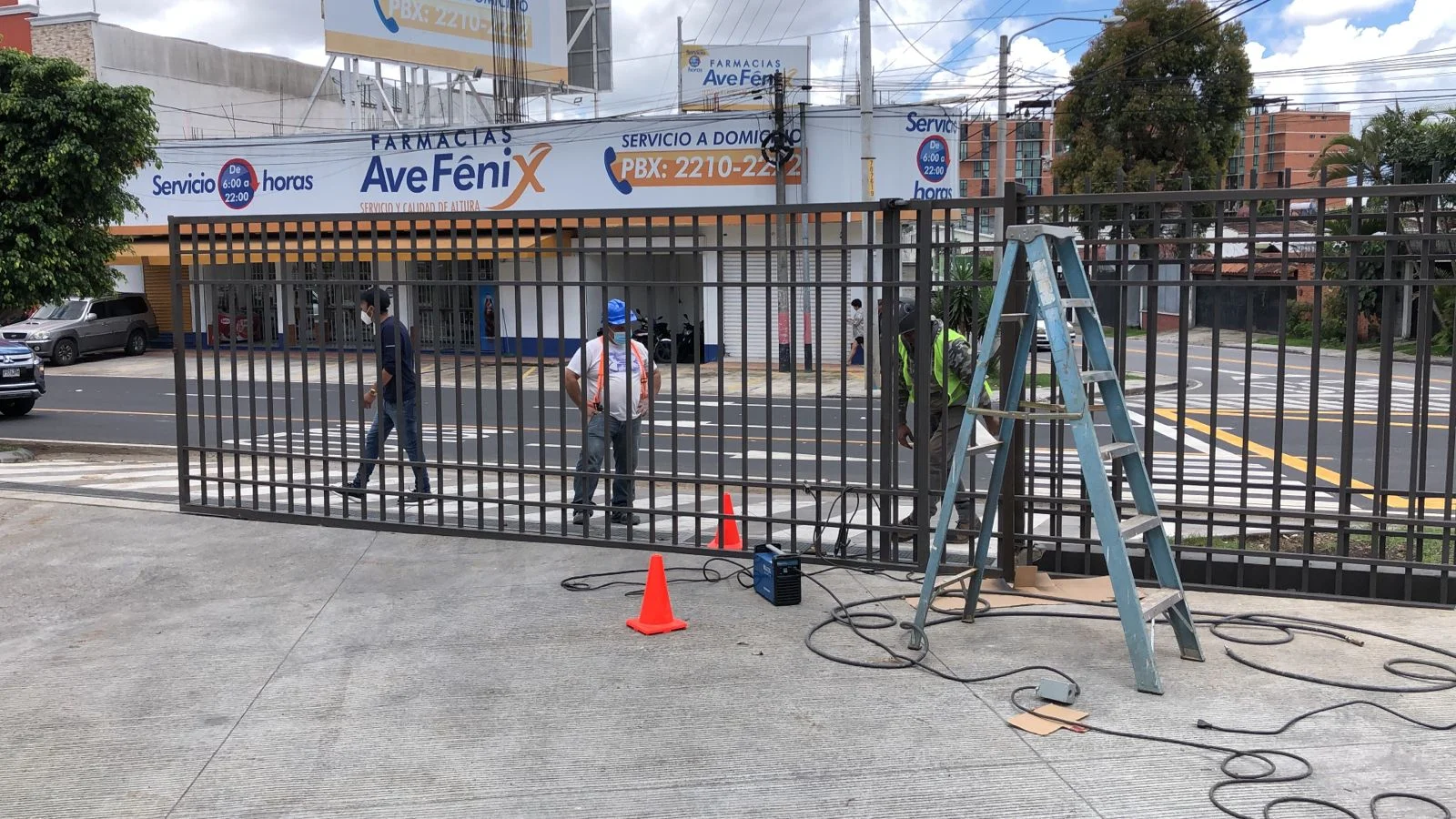 Reparaciones en estructura metálica
